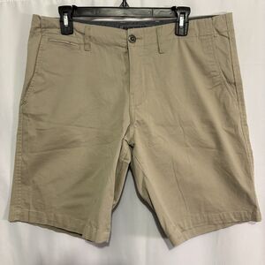 OPB Shorts Original Paperbacks Chino Shorts Mens Size 34 Flat Front Pockets